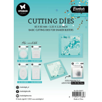 Studio Light Square Shape Essentials Cutting Dies (SL-ES-CD577)